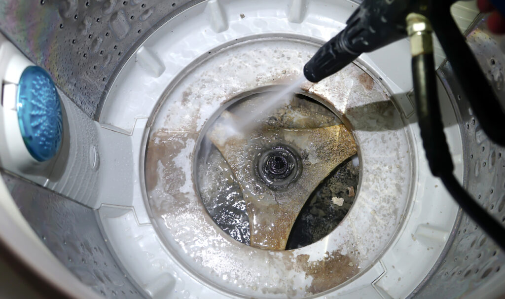 clean drum washing machinehigh pressure water gun